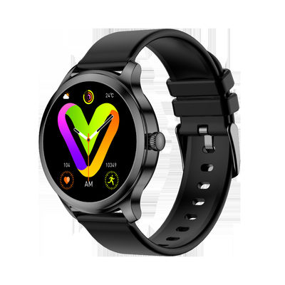 Pelacak Tidur Kebugaran Panggilan Bluetooth Jam Tangan Untuk Wanita 128M Rom