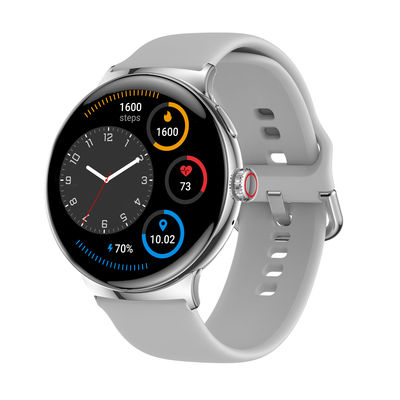 Fungsi Crown Smart Watch Layar AMOLED 250mAh Untuk IOS 466*466px